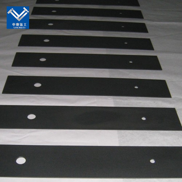 Titanium anodes for water treatment